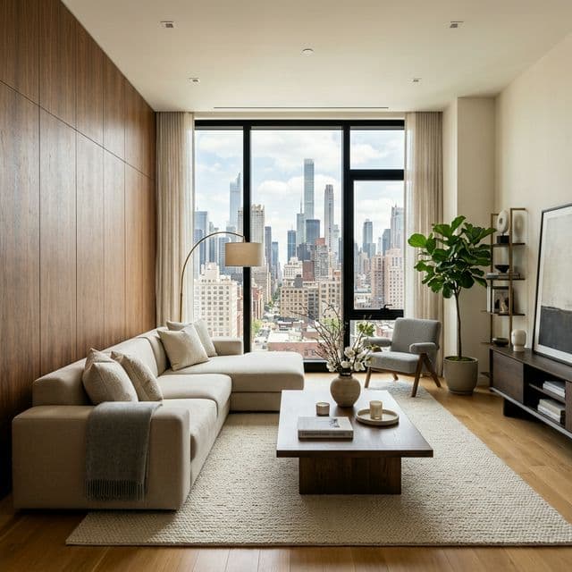 Luxury apartment interior